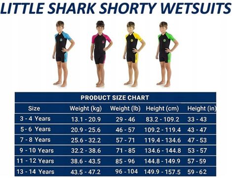 Cressi Pianka Dla Dzieci Little Shark 2 mm 7-8 lat - 5