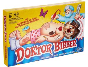 Gra zręcznościowa Doktor Bibber, Hasbro, 6+ (wersja niemiecka) - image 2