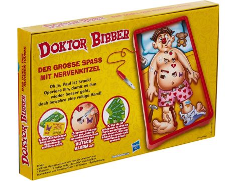 Gra zręcznościowa Doktor Bibber, Hasbro, 6+ (wersja niemiecka) - 3