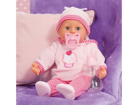 Lalka bobas 38 cm First Words Baby BAYER - 4