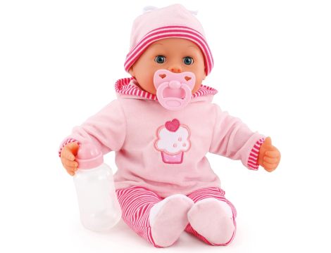 Lalka bobas 38 cm First Words Baby BAYER