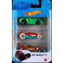 Hot Wheels Trzypak od 3 lat Samochodowy zestaw upominkowy - 5