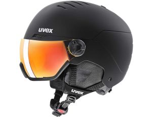Kask narciarski Uvex r. 58-61cm czarny mat Wanted visor - image 2