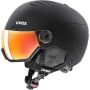 Kask narciarski Uvex r. 58-61cm czarny mat Wanted visor - 3