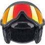 Kask narciarski Uvex r. 58-61cm czarny mat Wanted visor - 6