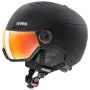 Kask narciarski Uvex r. 58-61cm czarny mat Wanted visor - 2
