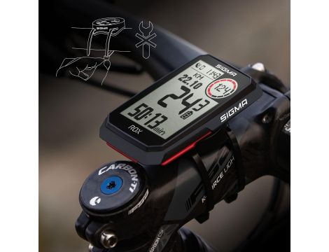 Nawigacja rowerowa Sigma ROX 4.0 czarna - 4