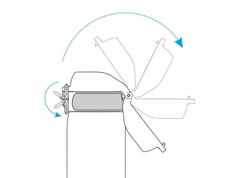 Bidon Ion8 1100 ml czarny - 7