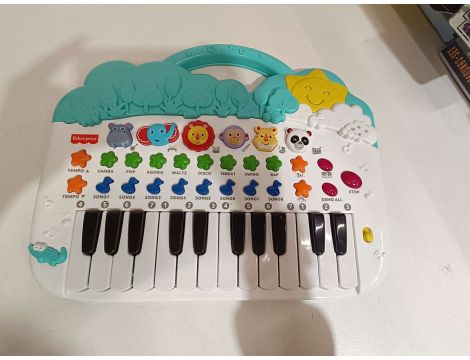 Pianinko dla dzieci Fisher-Price zwierzątka - 5