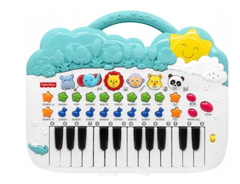 Pianinko dla dzieci Fisher-Price zwierzątka - 3