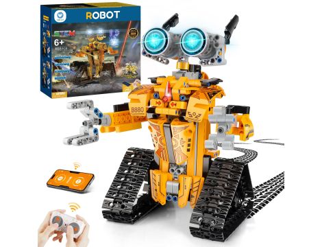 Robot dziecięcy programowalny i zdalnie sterowany