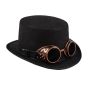 Kapelusz i okulary dla dorosłych Steampunk - 2
