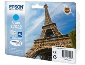 Tusz atrament  Epson T7022 Durabrite XL błękitny - image 2