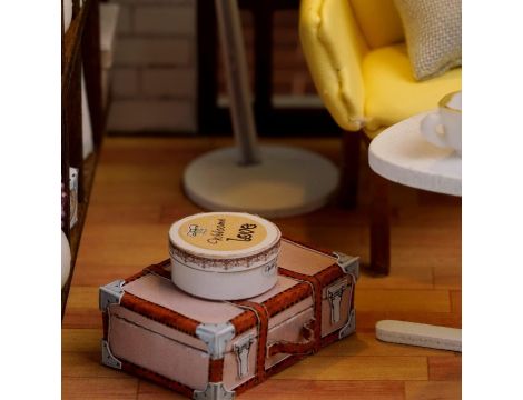 CUTEROOM Domek dla lalek miniaturowy drewniany domek dla lalek - 5