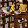 CUTEROOM Domek dla lalek miniaturowy drewniany domek dla lalek - 7