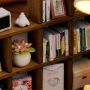 CUTEROOM Domek dla lalek miniaturowy drewniany domek dla lalek - 5