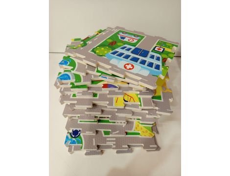 HAKUNA MATTE CITY MATA PIANKOWA PUZZLE 120X120CM - 6