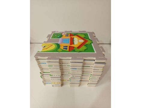 HAKUNA MATTE CITY MATA PIANKOWA PUZZLE 120X120CM - 2