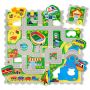 HAKUNA MATTE CITY MATA PIANKOWA PUZZLE 120X120CM - 2
