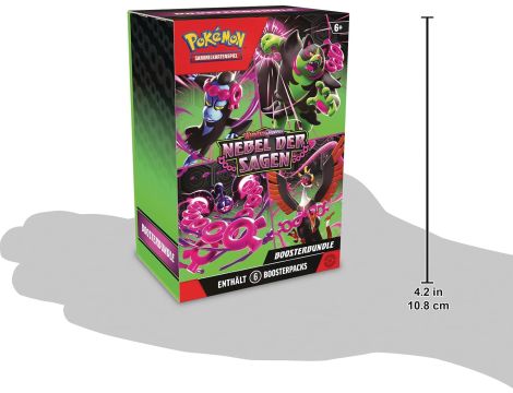 Pokémon KP06.5 Boosterbundle Karmesin & Purpur – Nebel der Sagen - 4
