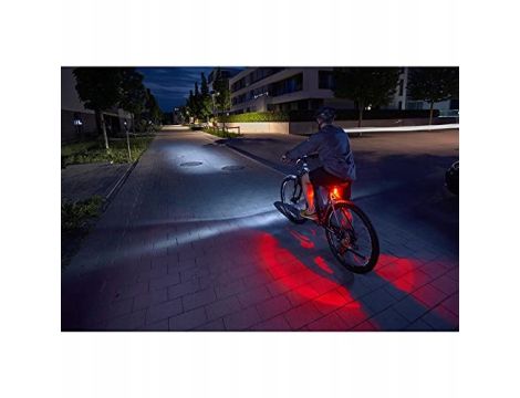 ZESTAW LAMPEK ROWEROWYCH LED Oświetlenie rowerowe FISCHER 50363 USB - 8