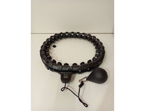 Hula hop z wypustkami K-MART 48,5 cm czarny - 2