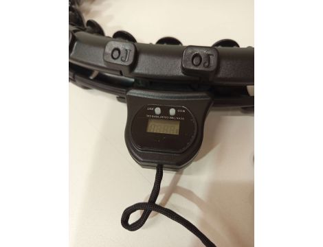 Hula hop z wypustkami K-MART 48,5 cm czarny - 3