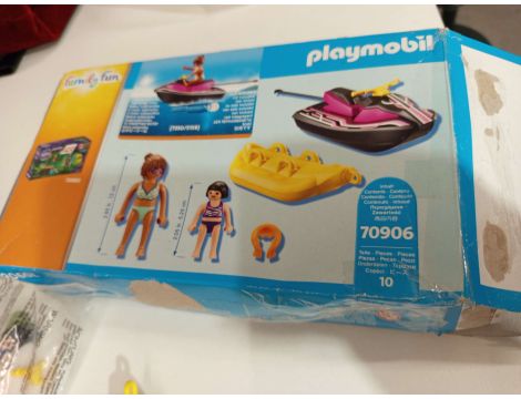 Playmobil Starter Pack Skuter wodny z bananową łodzią 70906 - 4