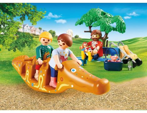 ZESTAW PLAC ZABAW FIGURKI + AKCESORIA PLAYMOBIL - 4