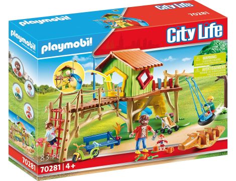 ZESTAW PLAC ZABAW FIGURKI + AKCESORIA PLAYMOBIL