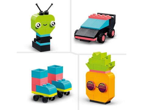 LEGO Classic 11027 Kreatywna zabawa neonowymi kolorami - 5