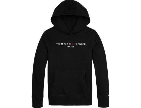 Bluza dziecięca bawełna czarny rozmiar 140 Tommy Hilfiger