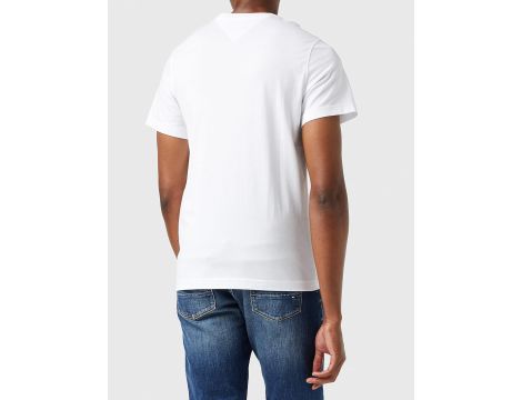 T-shirt męski okrągły dekolt  rozmiar S biały - 4
