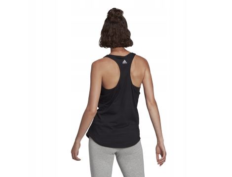 KOSZULKA BEZRĘKAWNIK TOP DAMSKI BOKSERKA LOGO TANK ADIDAS R. M - 3