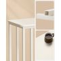 Stolik Songmics vintage prostokątny 50 x 35 x 56cm krem - 6