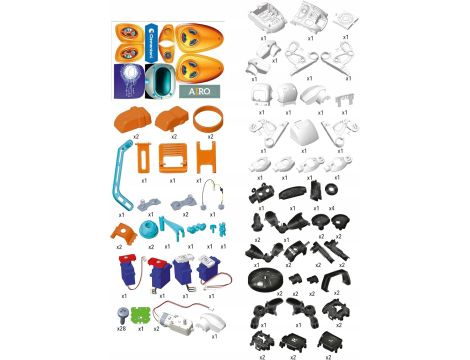 Do zbudowania Clementoni Robot AIRO RoboMaker Starter 2 - 6