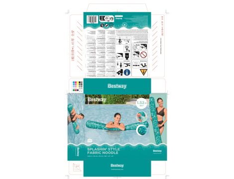 Bestway 43734 Nadmuchiwany makaron Splashin' Style - 11
