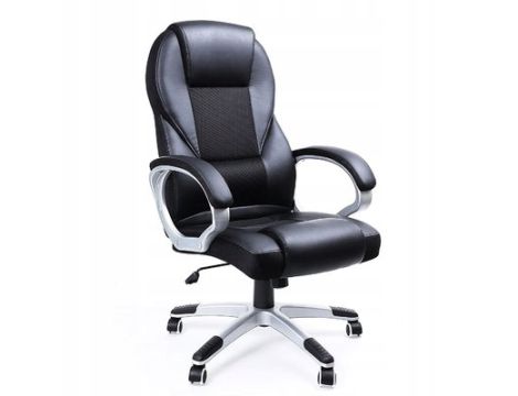 Fotel obrotowy Songmics czarny - 6