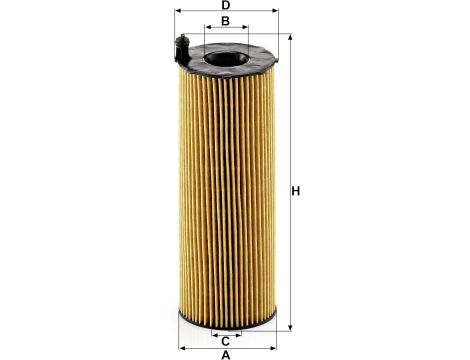 Mann-Filter HU 831 x Filtr oleju - 3