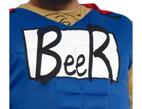 Strój dla mężczyzny Super Piwosz, BeerMan, rozm. S - 9