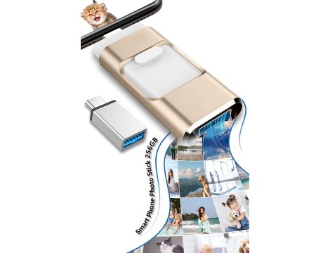 Pamięć flash USB pamięć USB 3.0 zewnętrzna pamięć do i-Phone i-Pad 64 GB - 4