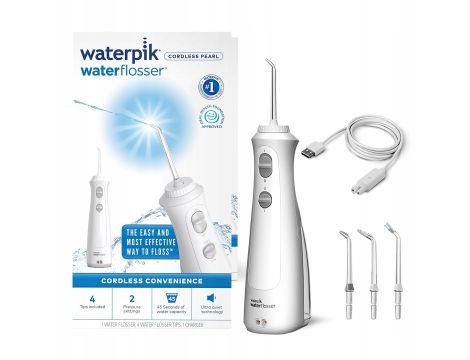 WATERPIK Bezprzewodowy Irygator Do Zębów Elektryczny Usuwa Płytkę Nazębną - 2