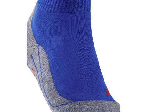 SKARPETY TREKKINGOWE MĘSKIE FALKE TK5 SHORT R. 39-41 SZARO-NIEBIESKIE - 4