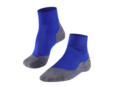 SKARPETY TREKKINGOWE MĘSKIE FALKE TK5 SHORT R. 39-41 SZARO-NIEBIESKIE