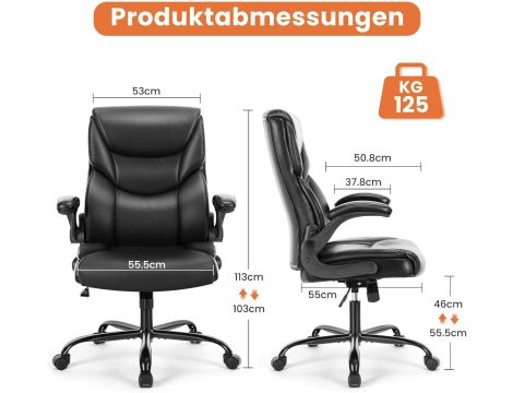 Komputerowe krzesło gamingowe ergonomiczne - 3