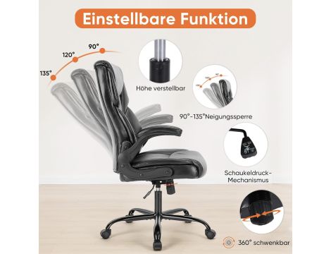 Komputerowe krzesło gamingowe ergonomiczne - 4