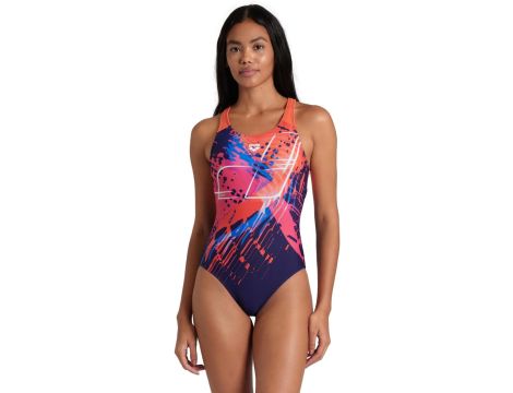ARENA Całość Kobiety Women's Arena Funny Spot Swimsuit 34 koralowy - 2