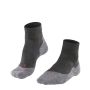 SKARPETY TREKKINGOWE MĘSKIE FALKE TK5 SHORT R. 46-48 SZARO-CZARNE - 2