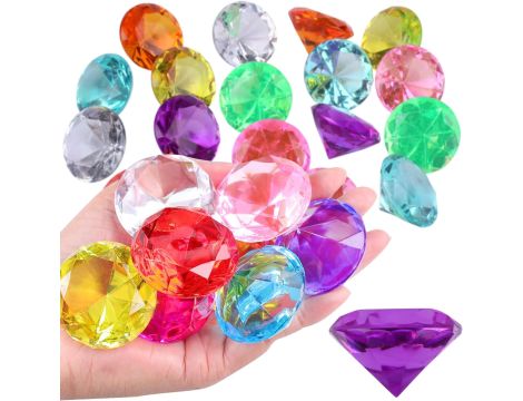 Ezydka 30 sztuk diamentów dla dzieci, 30 mm - 3