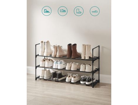 Szafka na buty Songmics 92 x 55 x 30,5 cm czarny - 4